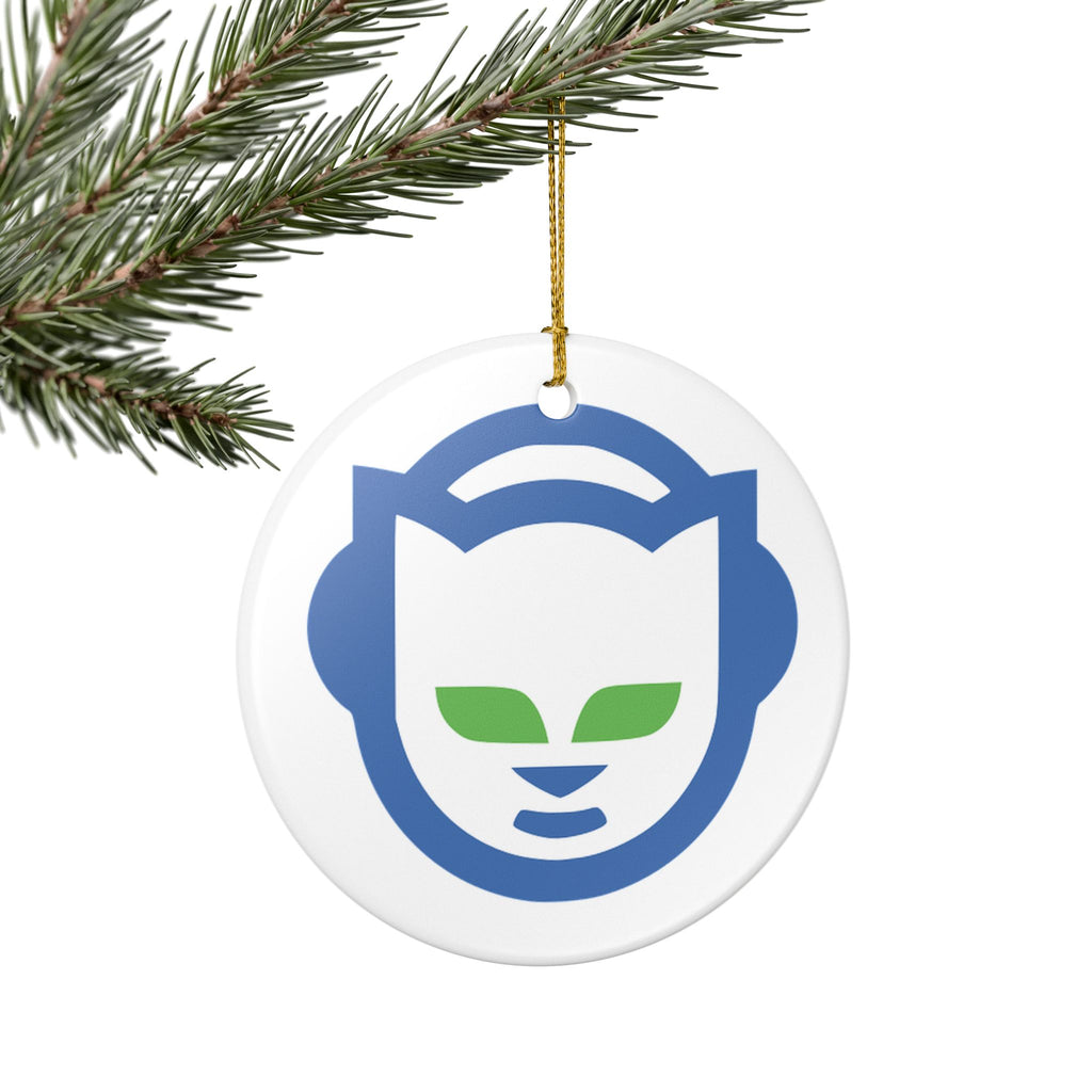 Napster Ceramic Ornament