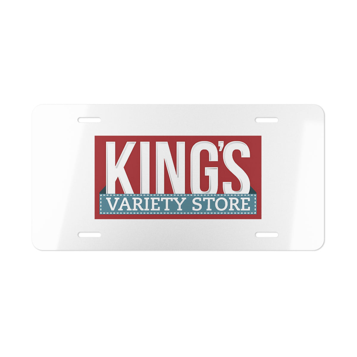 King's Variety Store Vanity License Plate