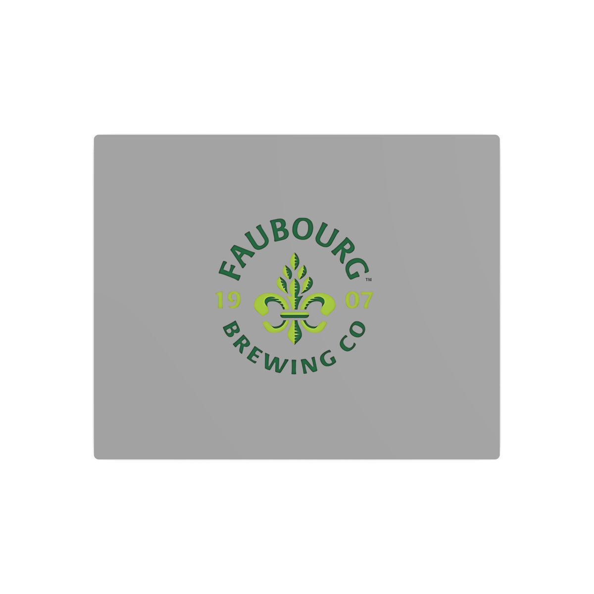 Faubourg Brewing Metal Sign