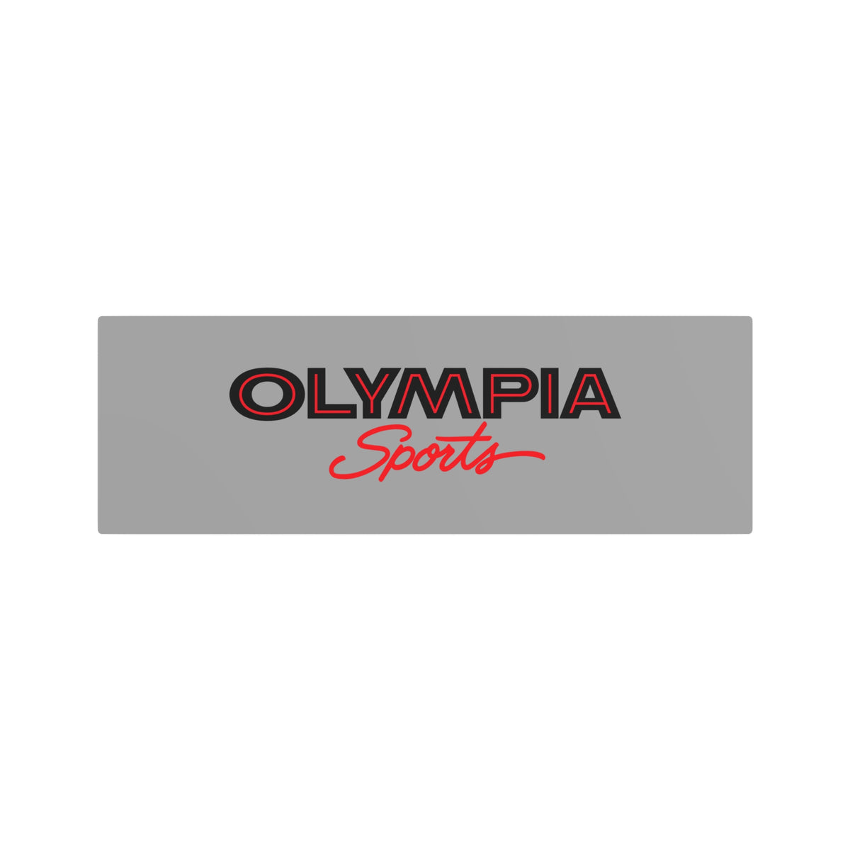 Olympia Sports Metal Sign
