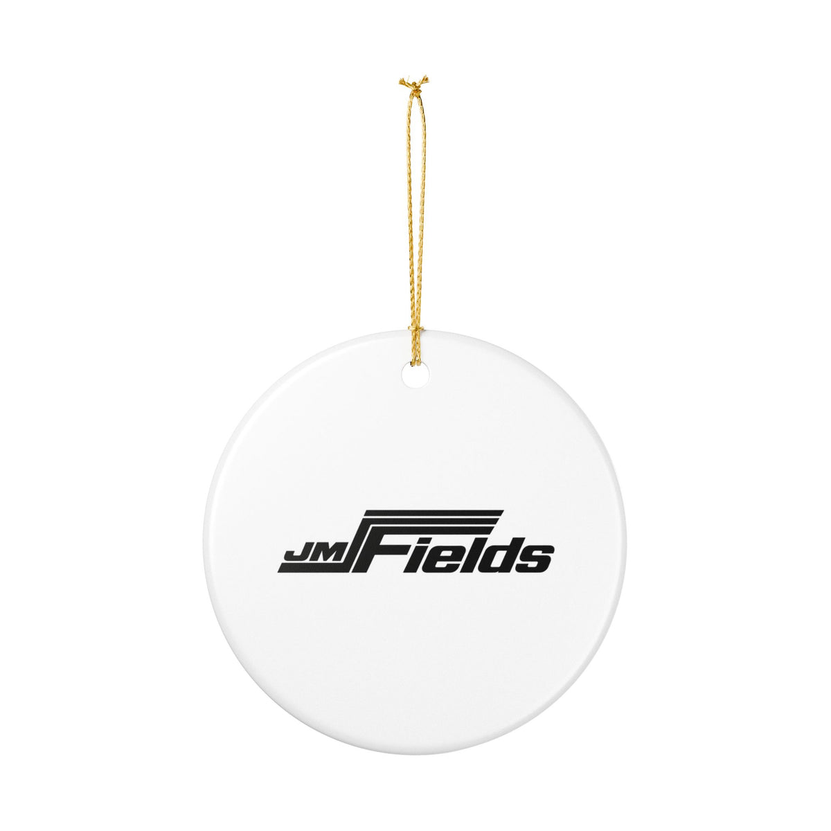 J.M. Fields Ceramic Ornament