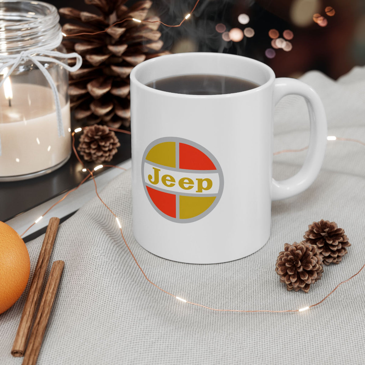 Kaiser Jeep Ceramic Coffee Mug