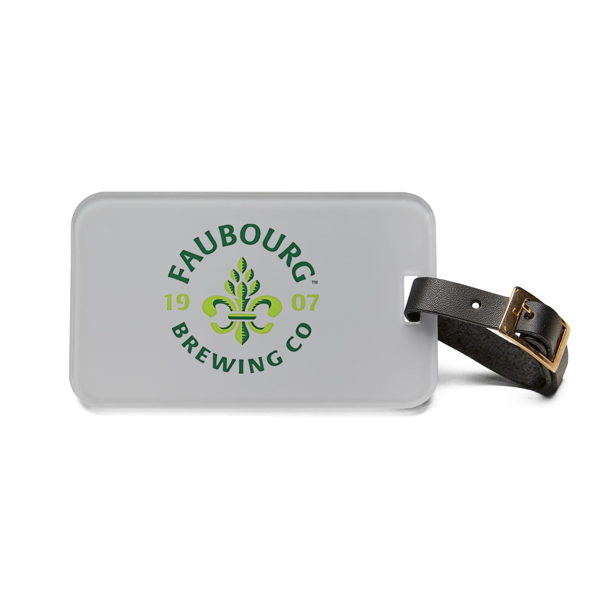 Faubourg Brewing Luggage Tag