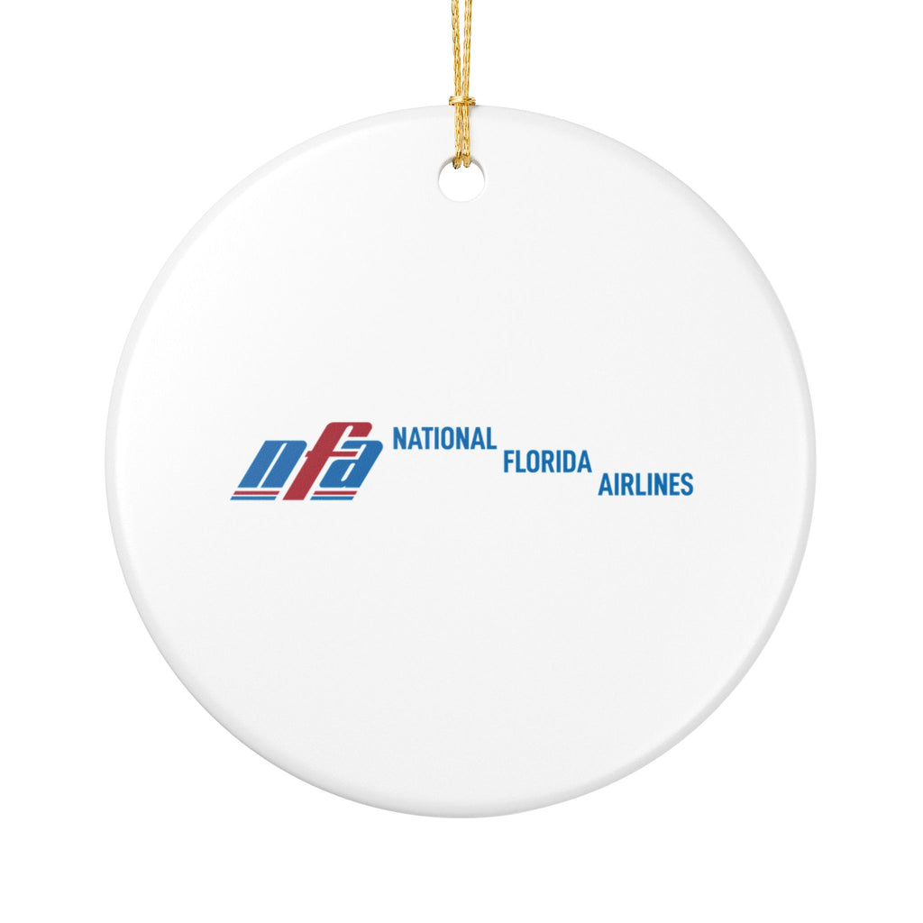 National Florida Airlines Ceramic Ornament