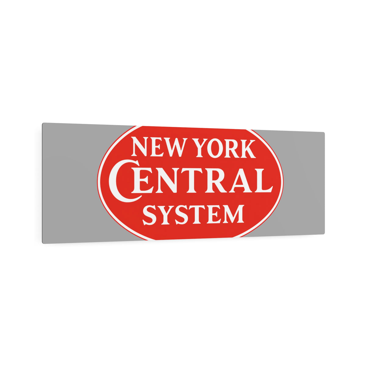 New York Central Railroad Metal Sign