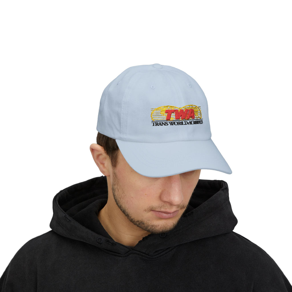 Trans World Airlines (TWA) Embroidered Dad Cap Hat