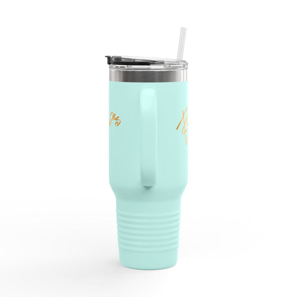 Bacon's 40oz Insulated Travel Mug Stainless Tumbler
