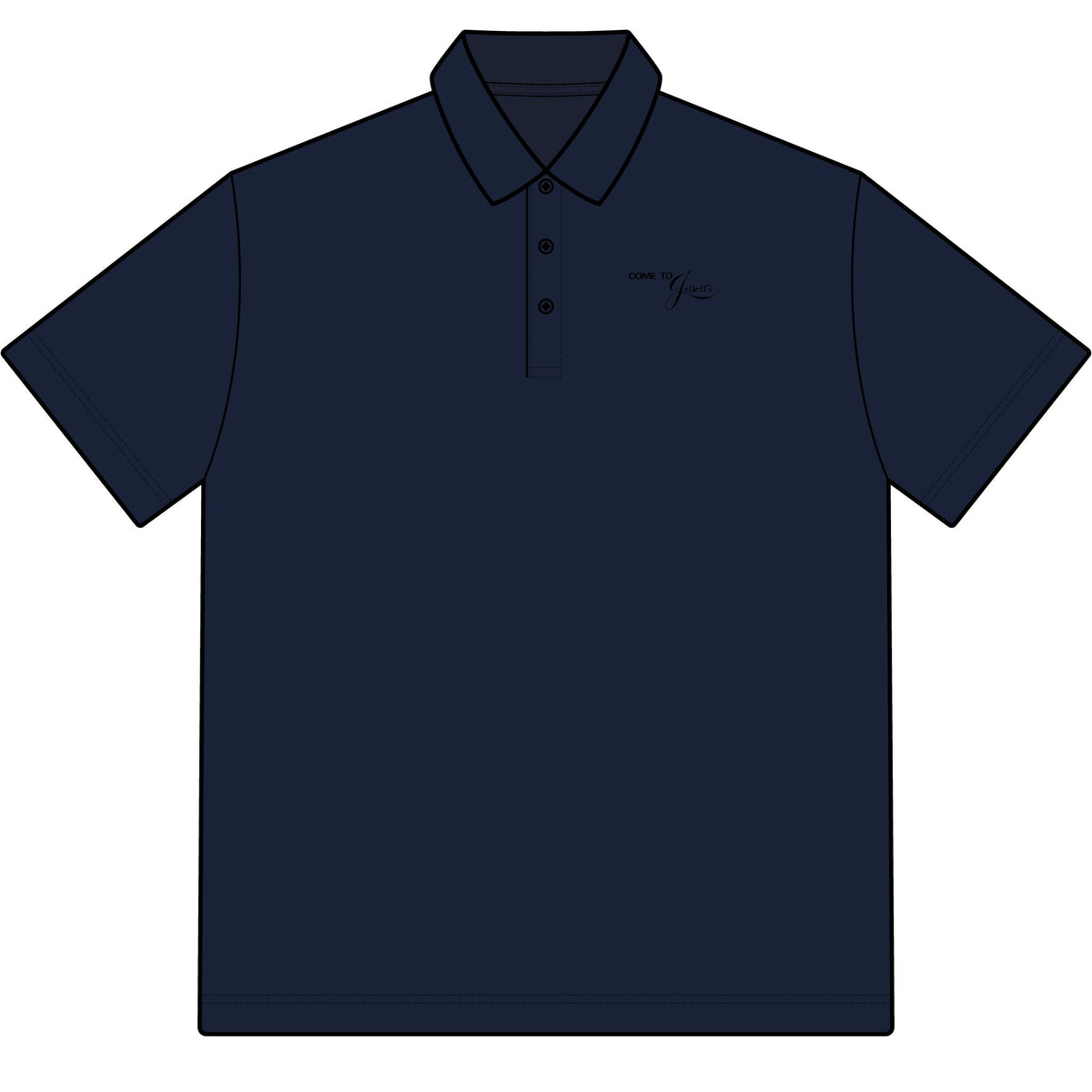 Jelleff's Cotton Polo Shirt