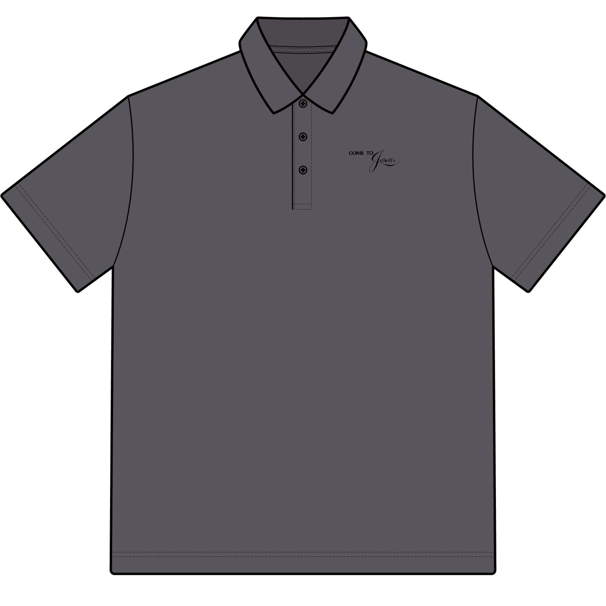 Jelleff's Cotton Polo Shirt