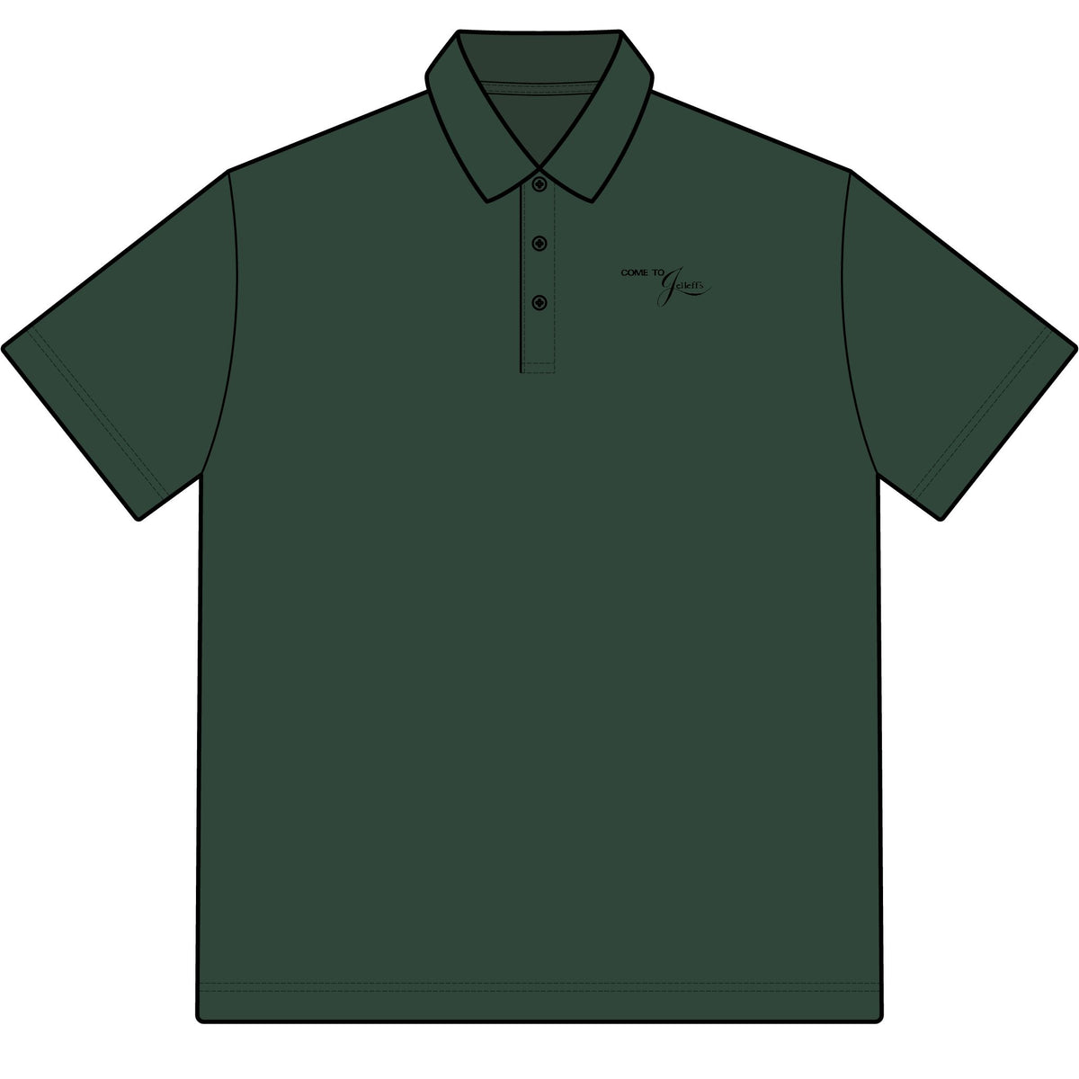 Jelleff's Cotton Polo Shirt