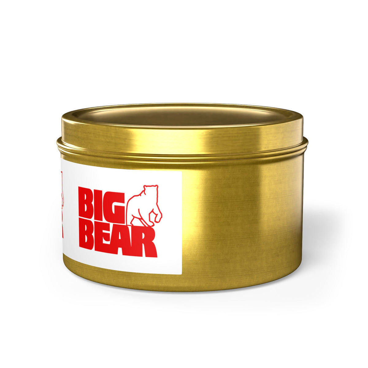 Big Bear Stores Tin Candle