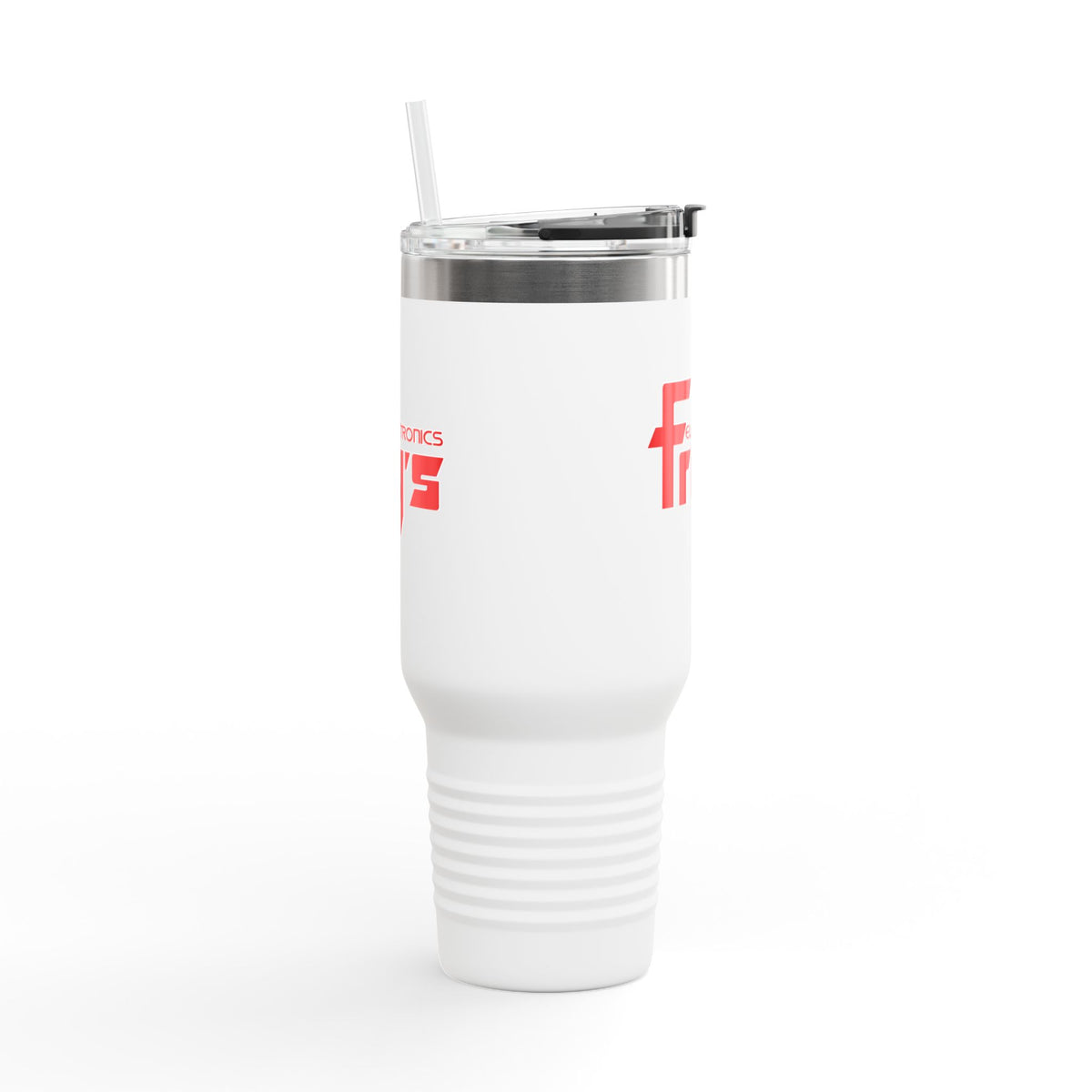 Fry's Electronics, Inc. 40oz Insulated Travel Mug Stainless Tumbler