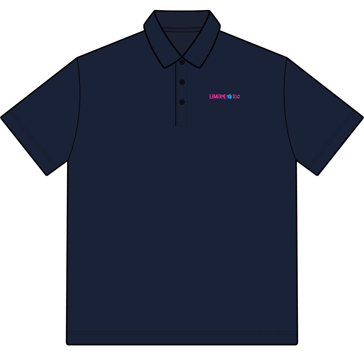 Limited Too Cotton Polo Shirt