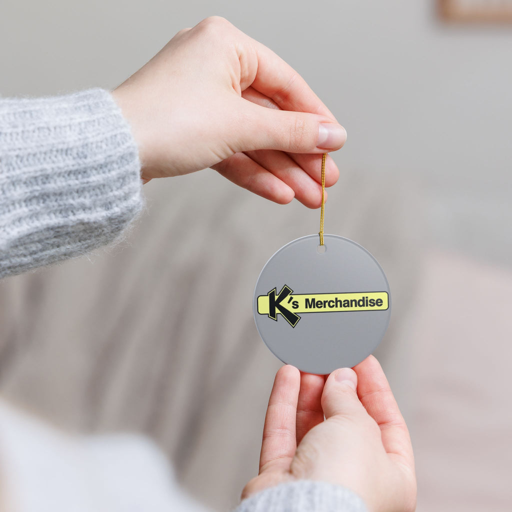 K's Merchandise Mart Ceramic Ornament