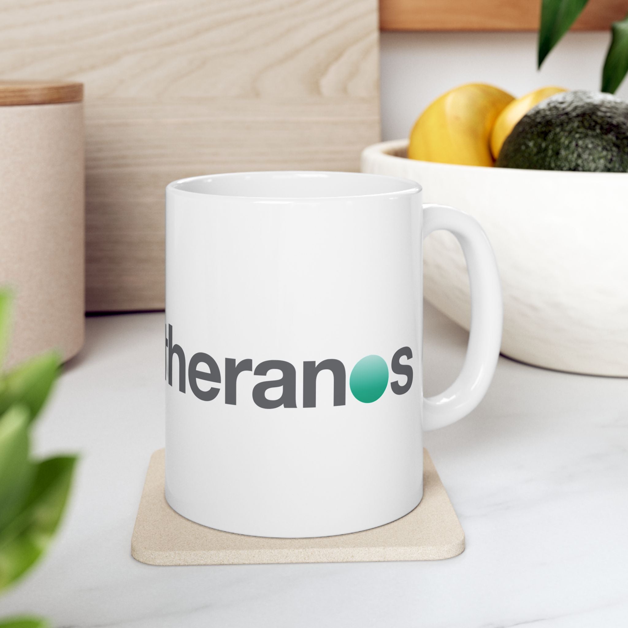 Theranos Inc. Ceramic Coffee Mug