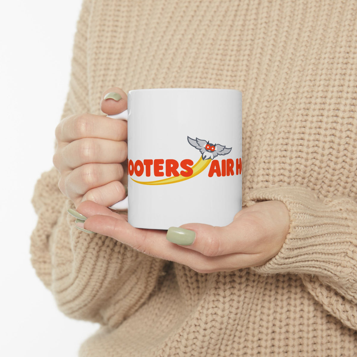 Hooters Air Ceramic Coffee Mug