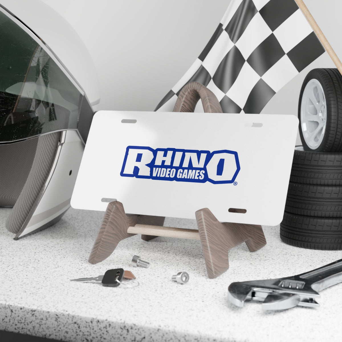 Rhino Video Games Vanity License Plate