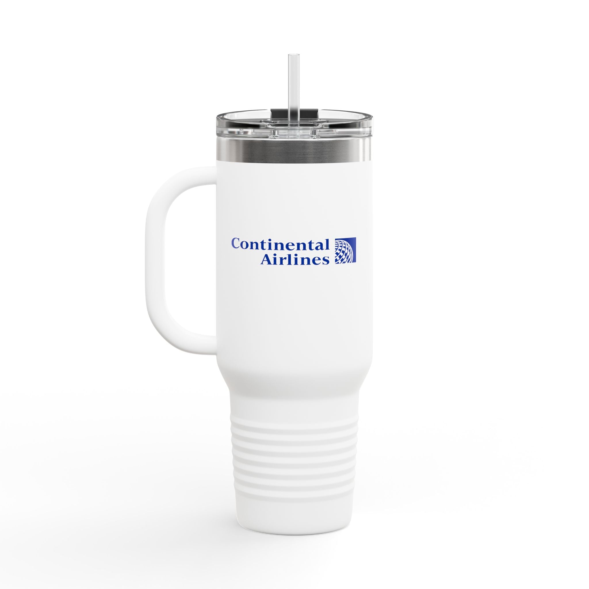 Continental Airlines 40oz Insulated Travel Mug Stainless Tumbler