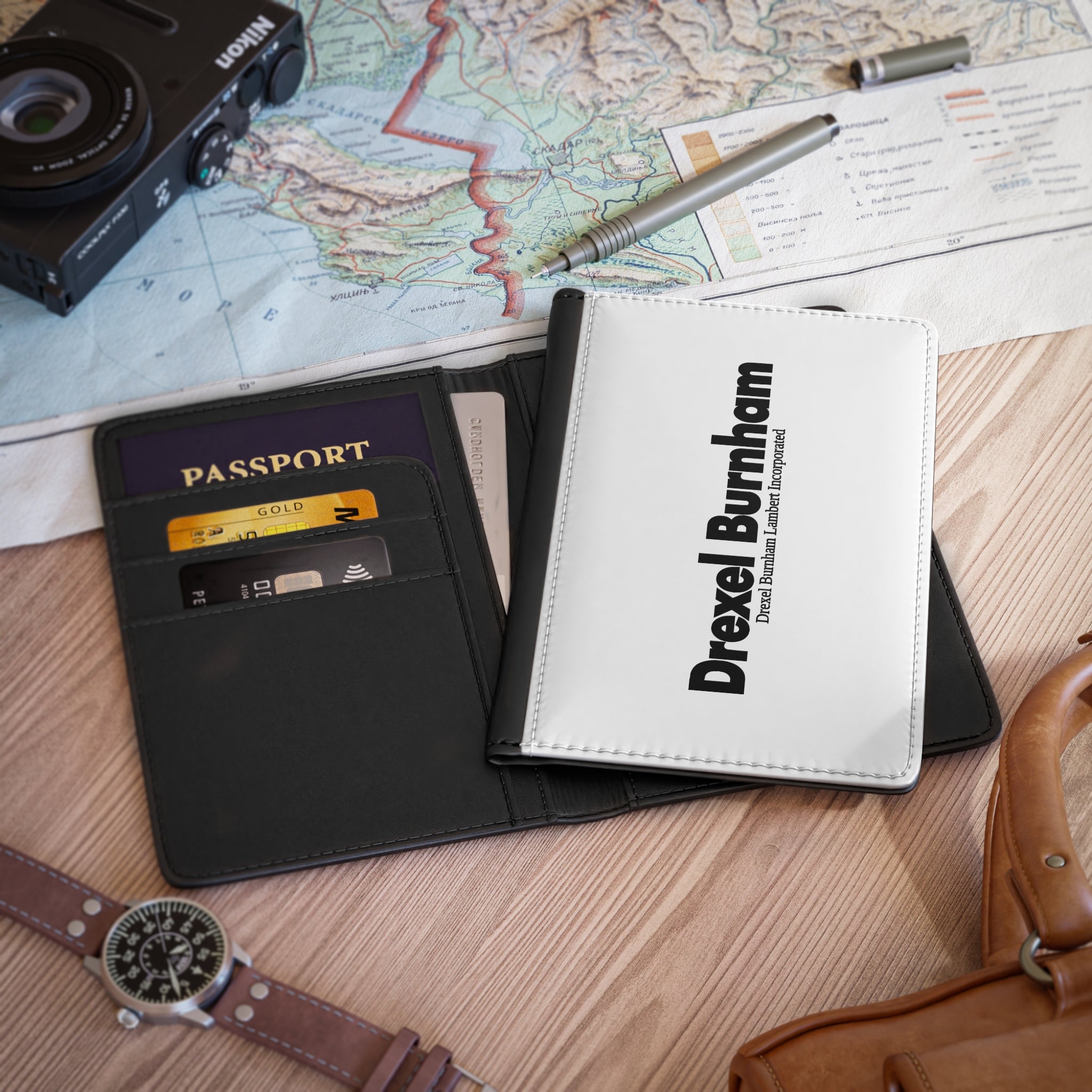 Drexel Burnham Lambert Passport Cover