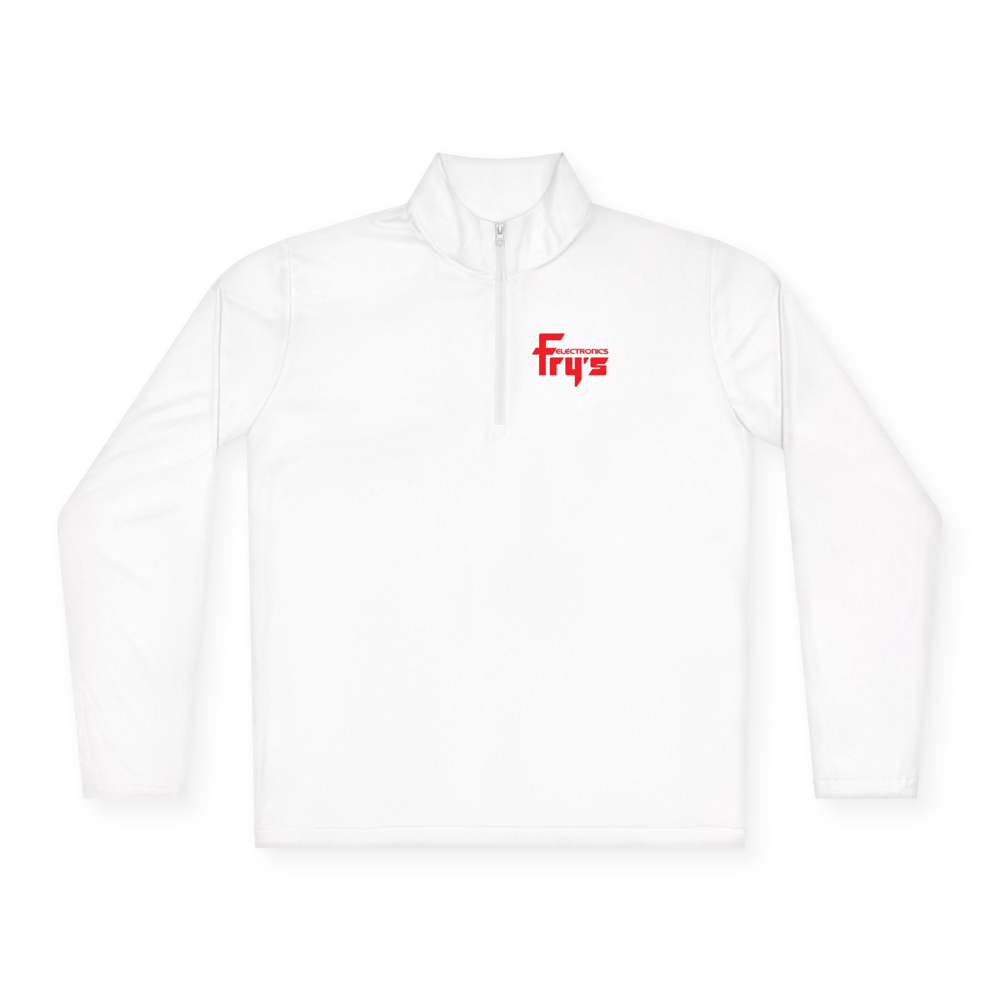 Fry's Electronics, Inc. Unisex Quarter Zip Pullover