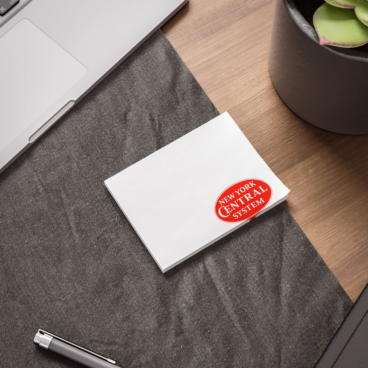 New York Central Railroad Sticky Post-it Note Pad