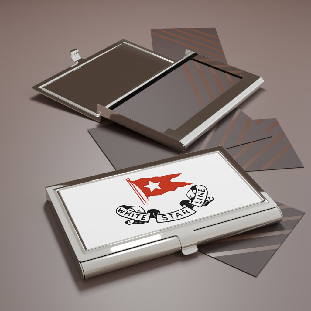 White Star Line Metal Business Card Holder