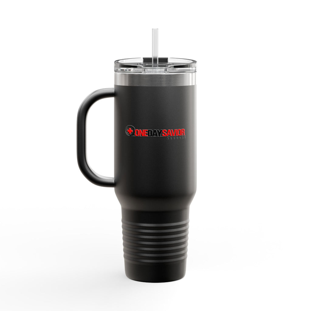 One Day Savior Recordings 40oz Insulated Travel Mug Stainless Tumbler