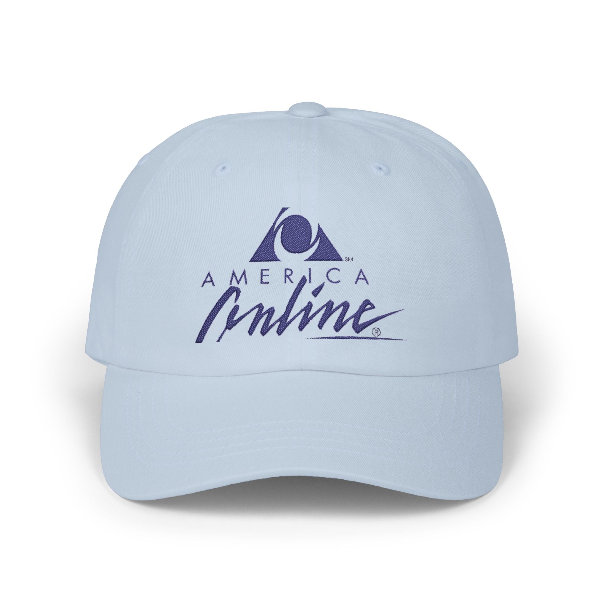 America Online (AOL) Embroidered Dad Cap Hat