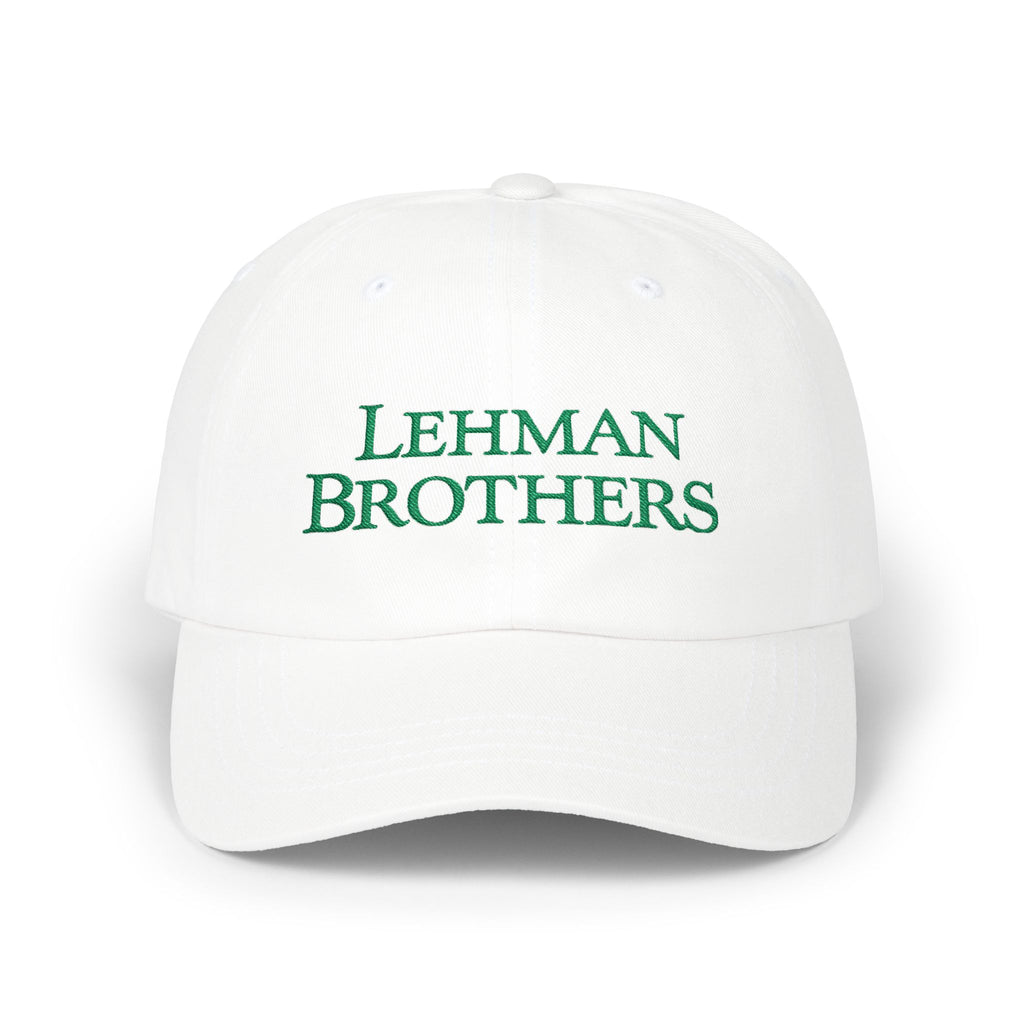 Lehman Brothers Embroidered Dad Cap Hat