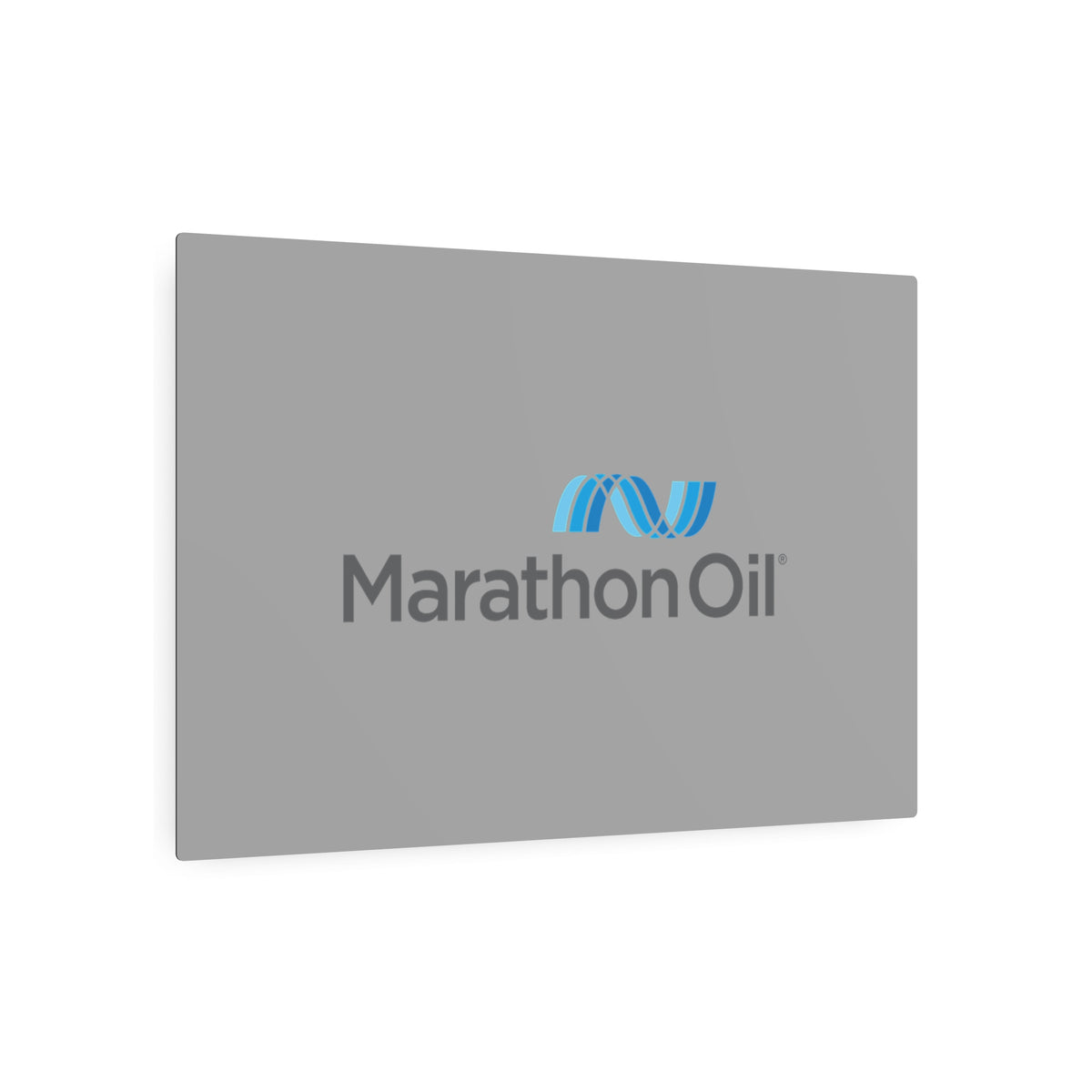 Marathon Oil Metal Sign