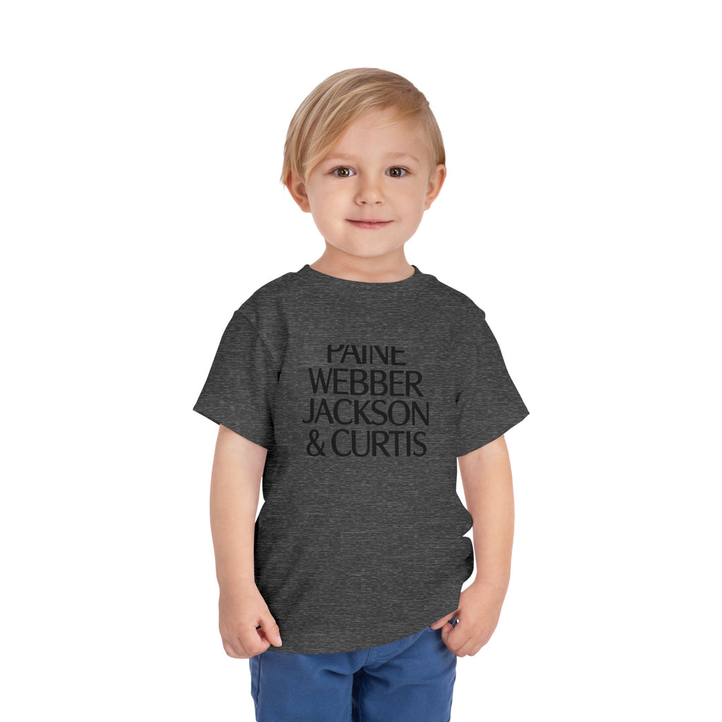 Paine Webber Jackson & Curtis Toddler Tee / T-Shirt