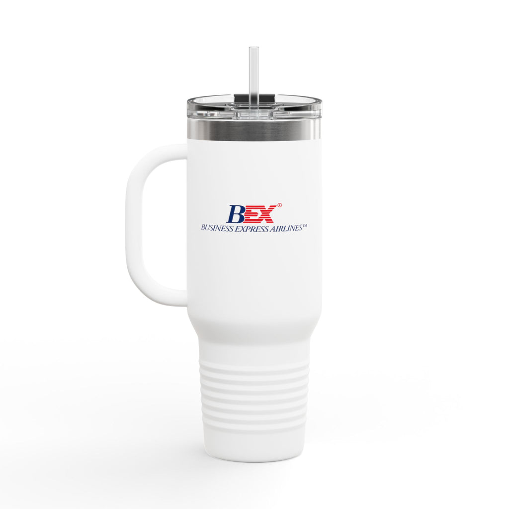 Business Express Airlines 40oz Insulated Travel Mug Stainless Tumbler