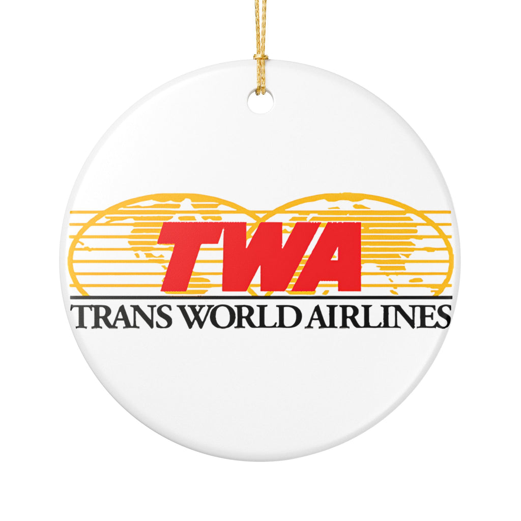 Trans World Airlines (TWA) Ceramic Ornament