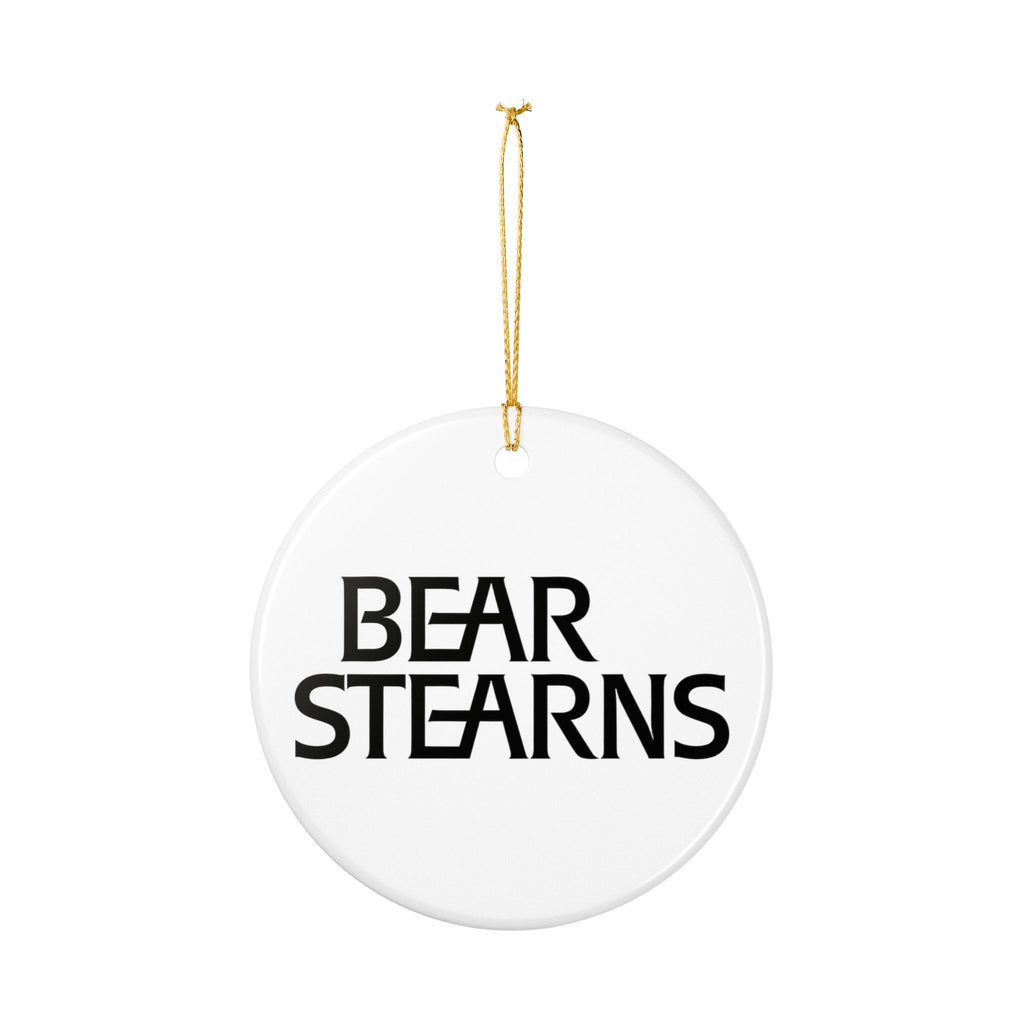 Bear Stearns Ceramic Ornament