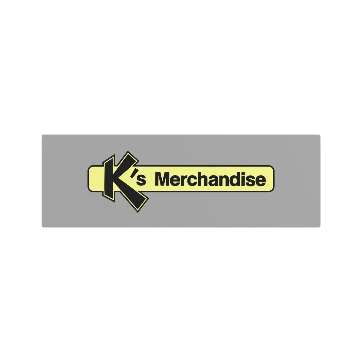 K's Merchandise Mart Metal Sign