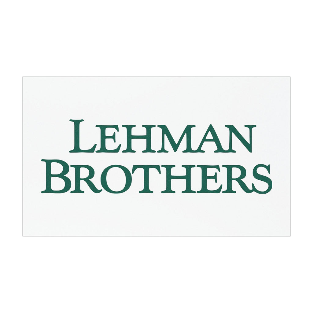 Lehman Brothers Car Magnet