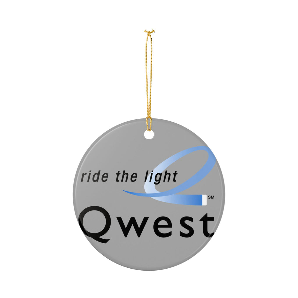 Qwest Ceramic Ornament