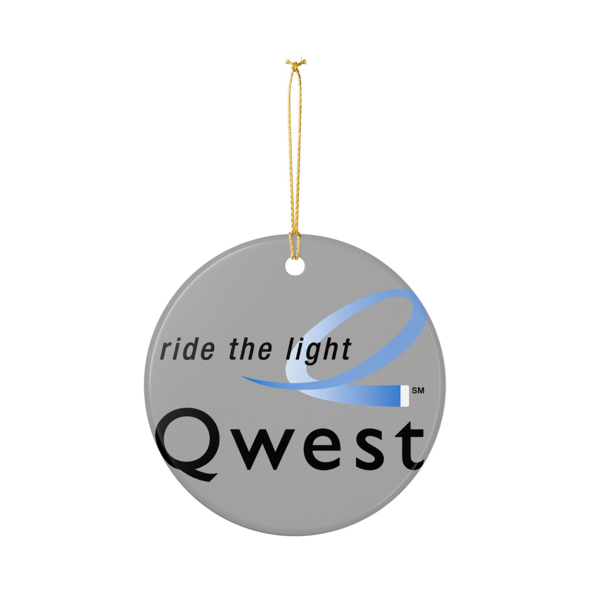 Qwest Ceramic Ornament