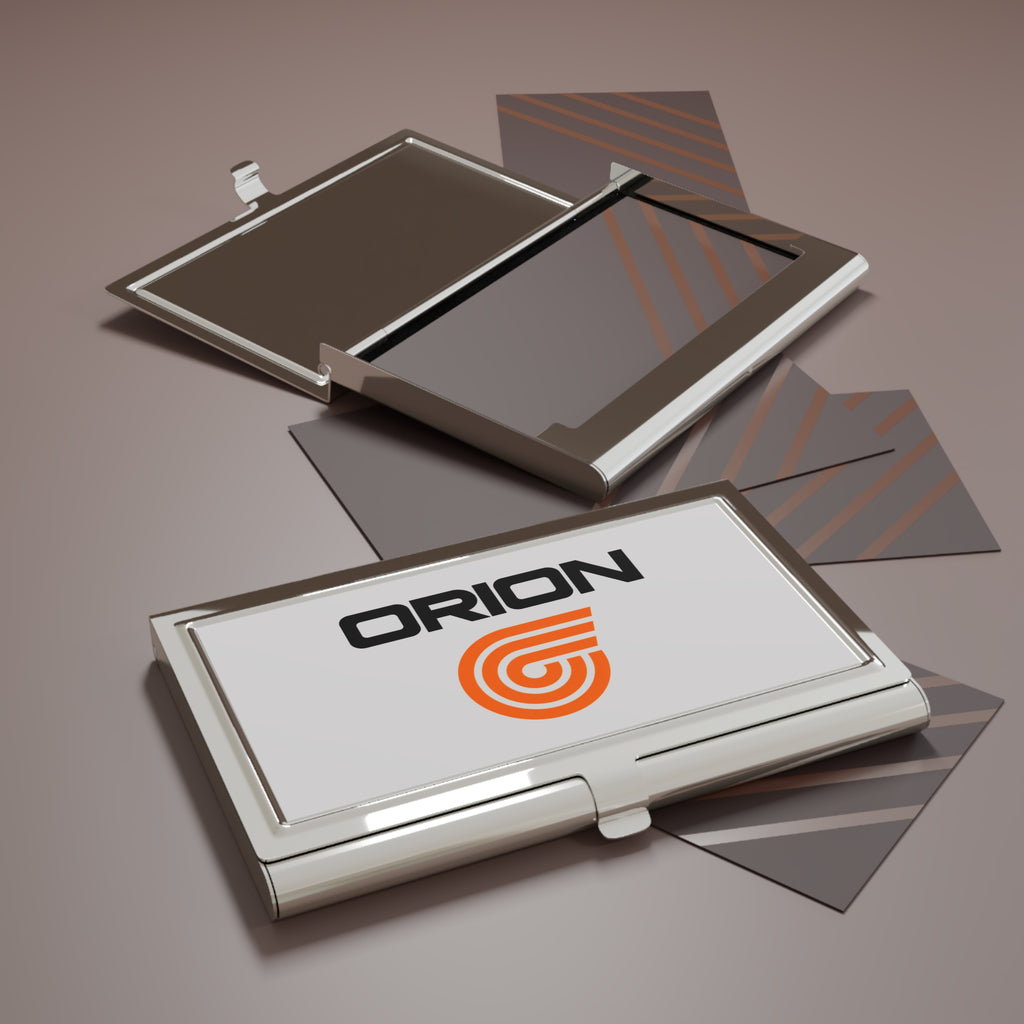 Orion Airways Metal Business Card Holder