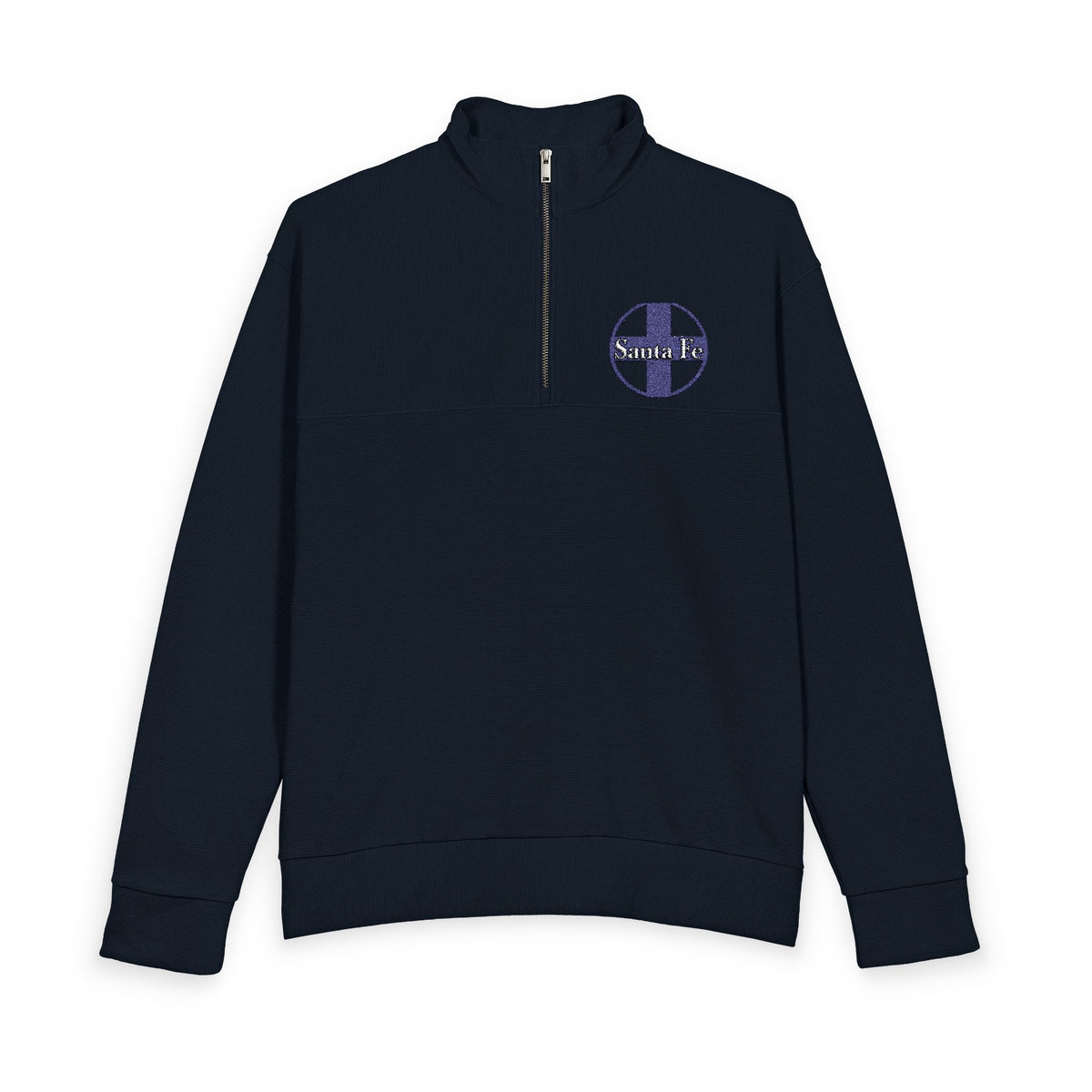 Atchison Topeka and Santa Fe Railway Heavy Knit Quarter-Zip Sweatshirt