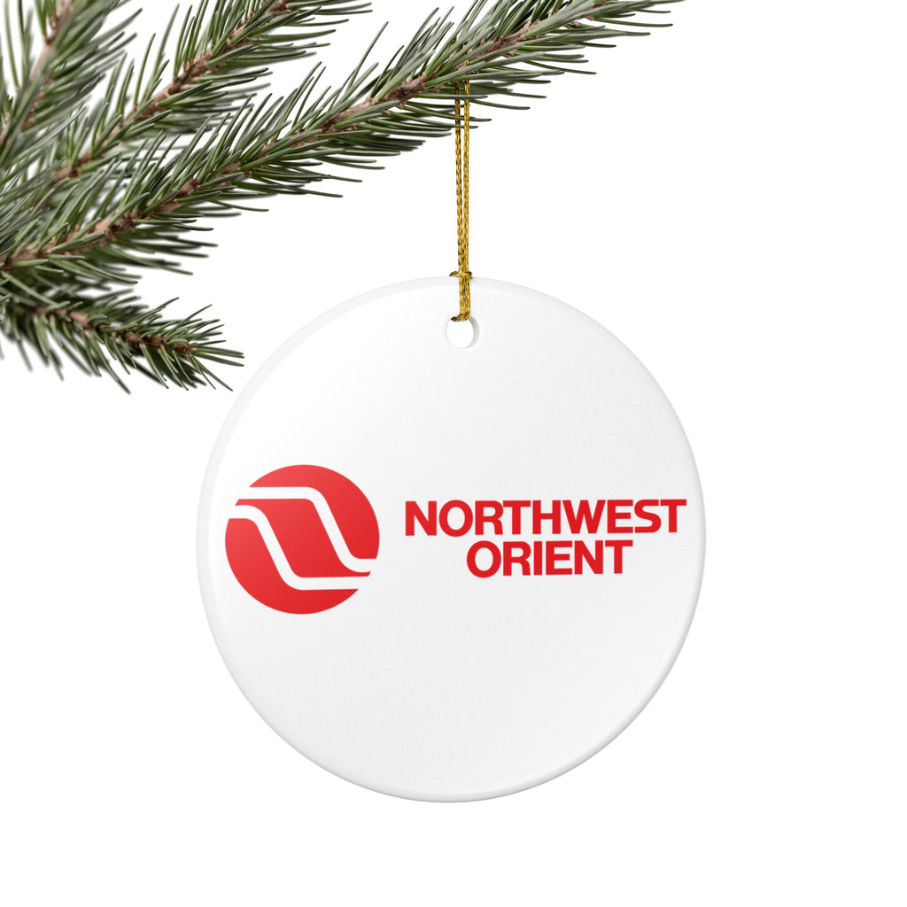 Northwest Orient Airlines Ceramic Ornament