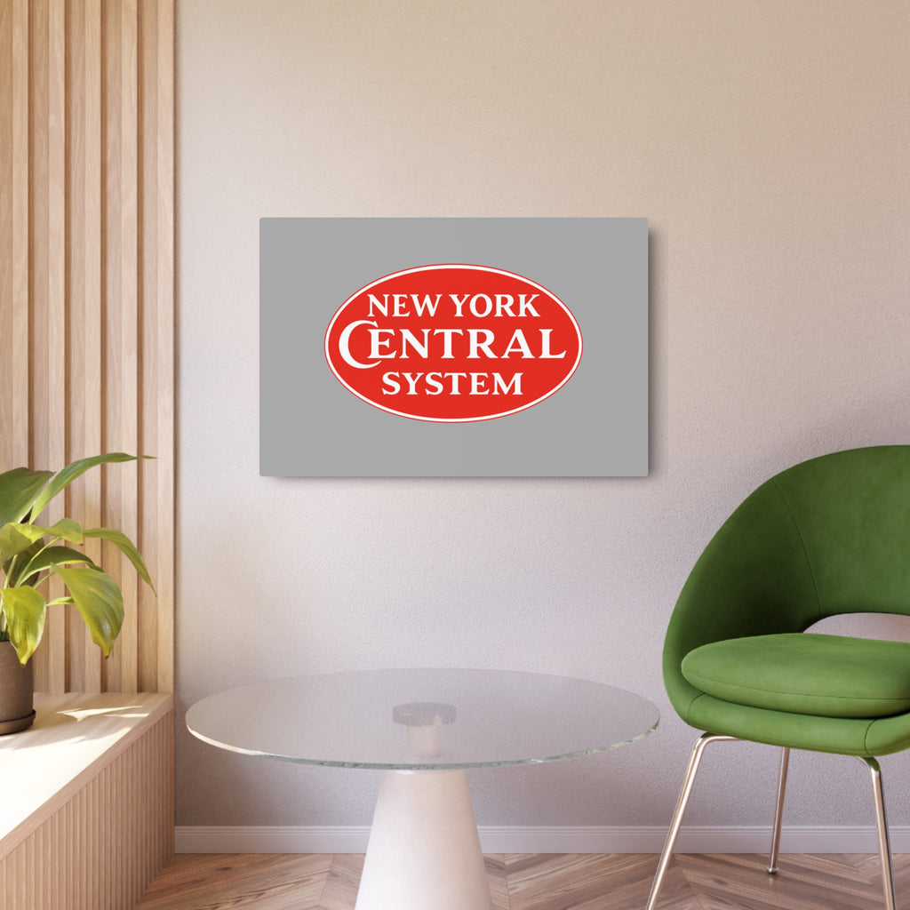 New York Central Railroad Metal Sign