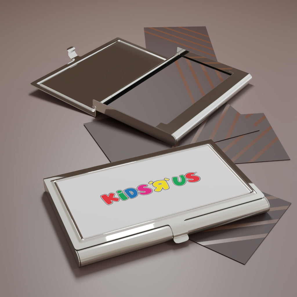 Kids R Us Metal Business Card Holder
