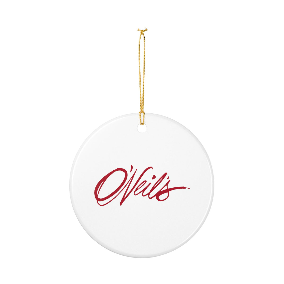 O'Neil's Ceramic Ornament