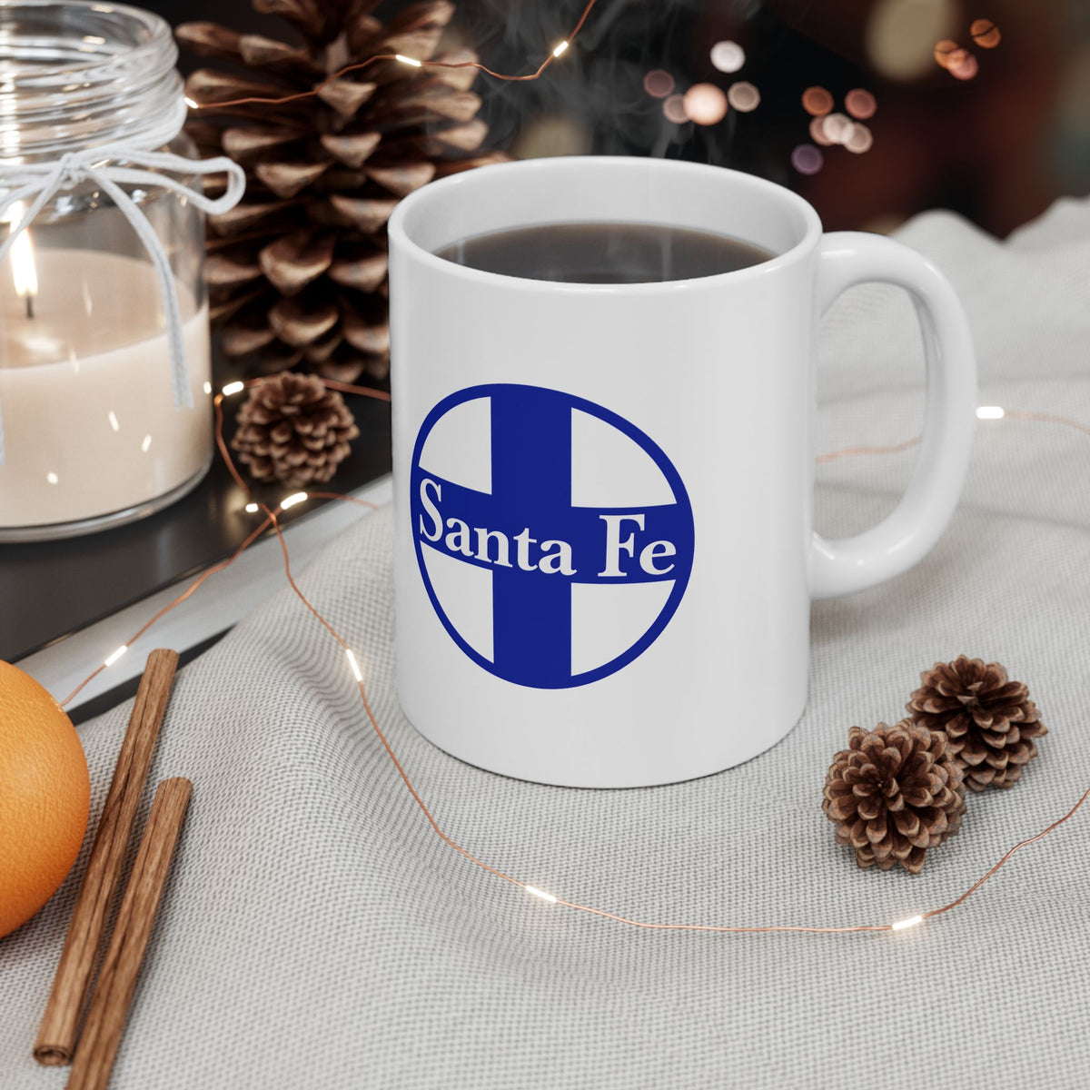 Atchison Topeka and Santa Fe Railway Ceramic Coffee Mug