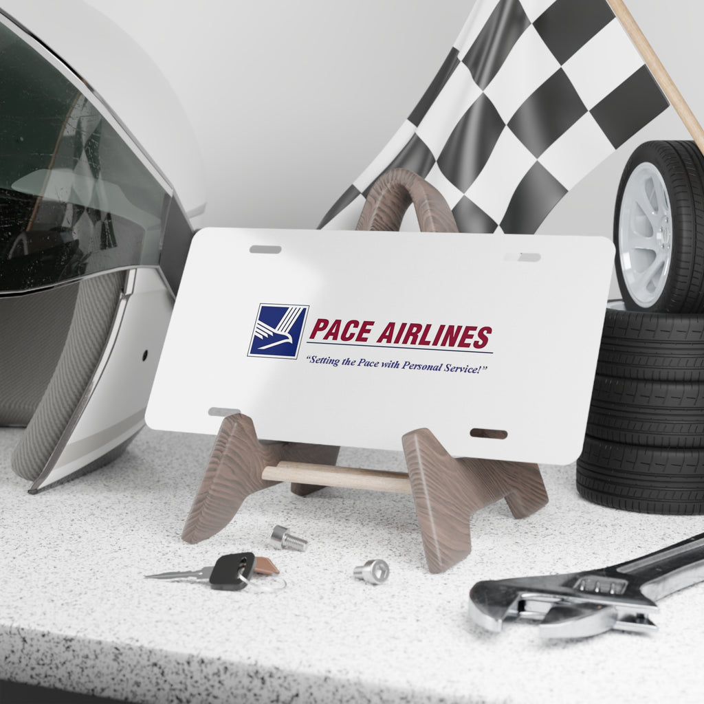Pace Airlines Vanity License Plate