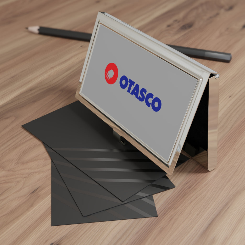 Otasco (Oklahoma Tire and Supply Company) Metal Business Card Holder
