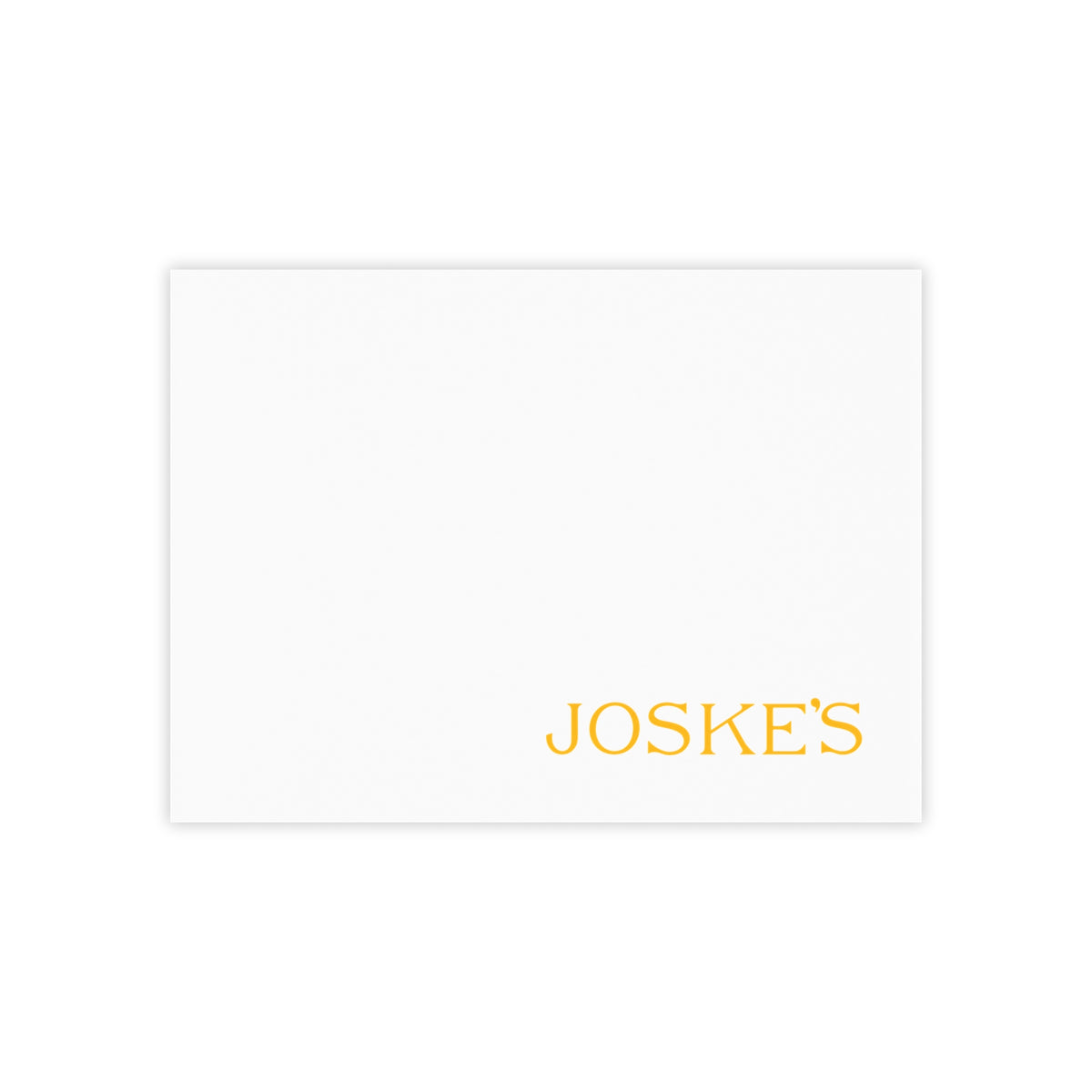 Joske's Sticky Post-it Note Pad