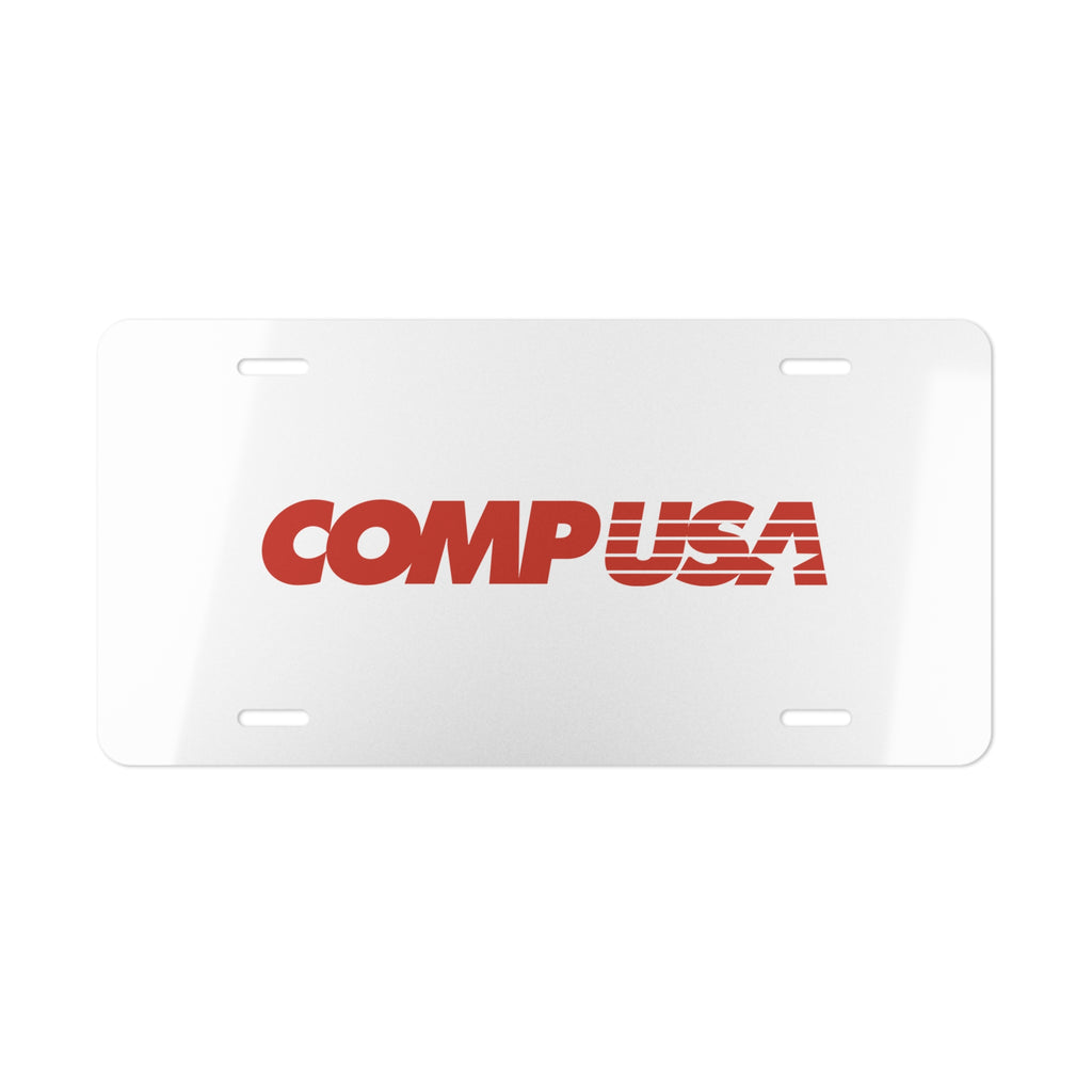 CompUSA Vanity License Plate
