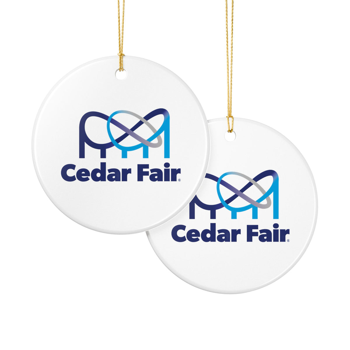 Cedar Fair Ceramic Ornament